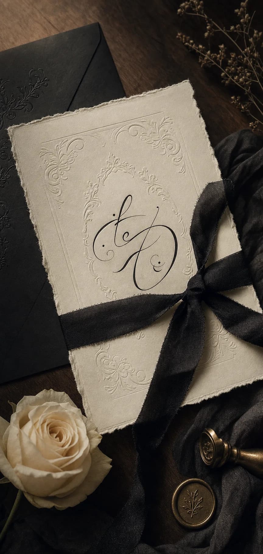 Elegant Classic wedding invitation mood