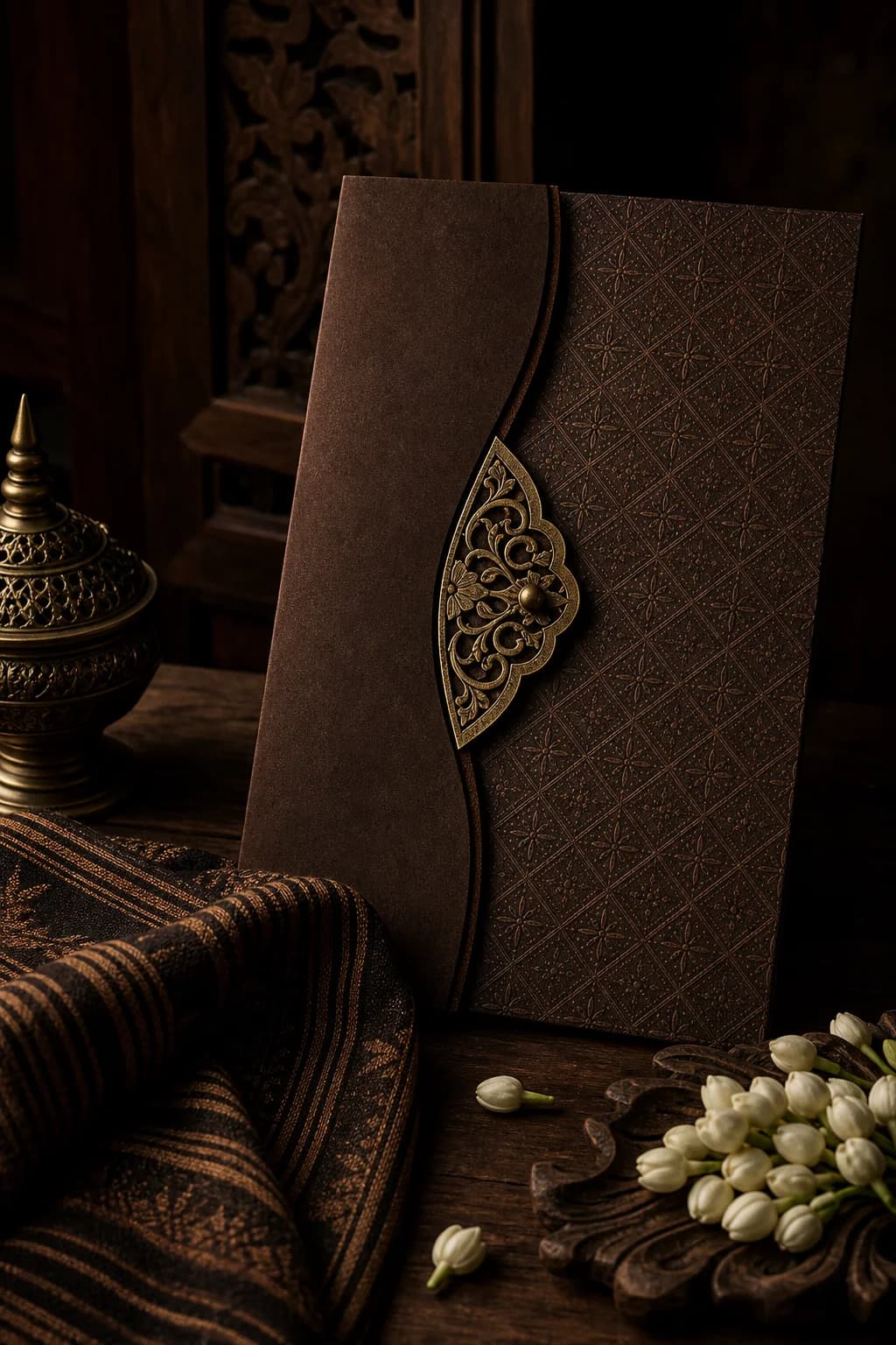 Javanese / Traditional wedding invitation mood